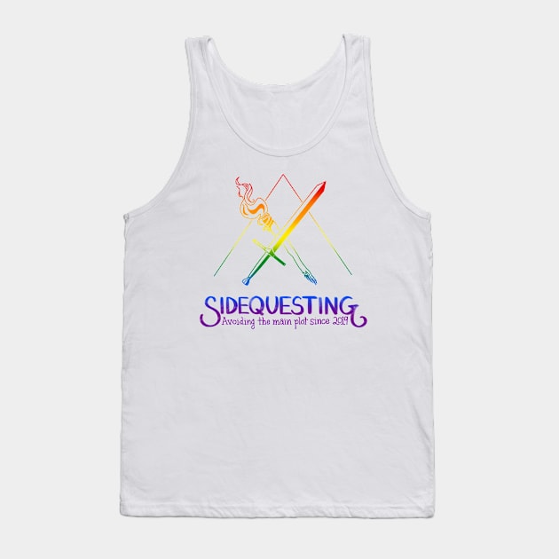 Gay Sidequesting Logo Tank Top by Sidequesting